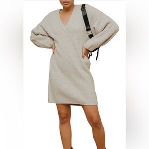 Topshop Oversized Sweater Dress